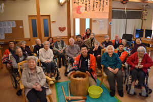 餅つき