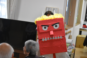 上郷豆まき大会👹